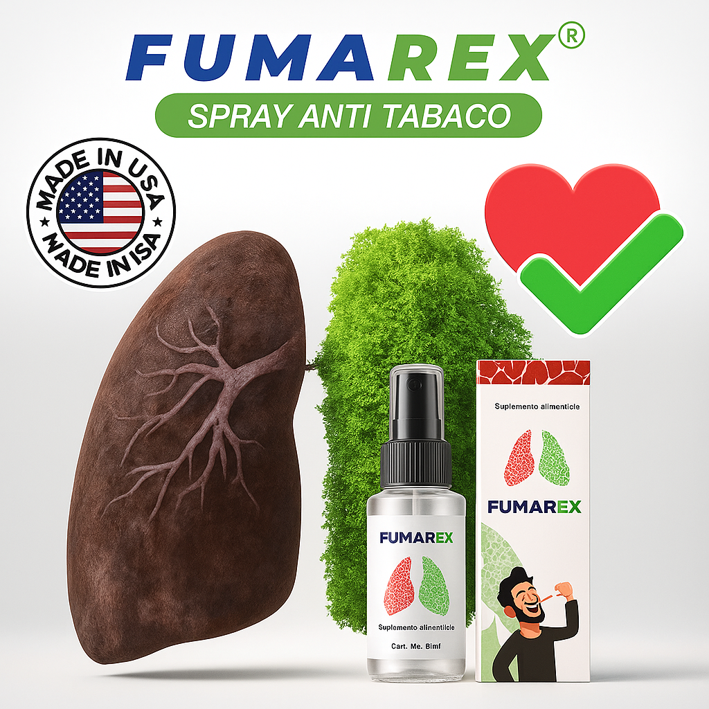 FUMAREX® – Adiós al tabaco con solo 2 aplicaciones al día