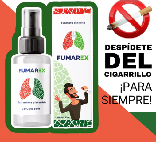 FUMAREX® – Adiós al tabaco con solo 2 aplicaciones al día