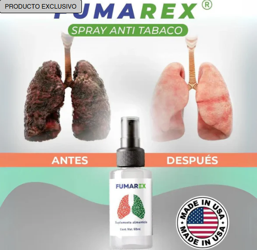 FUMAREX® – Adiós al tabaco con solo 2 aplicaciones al día