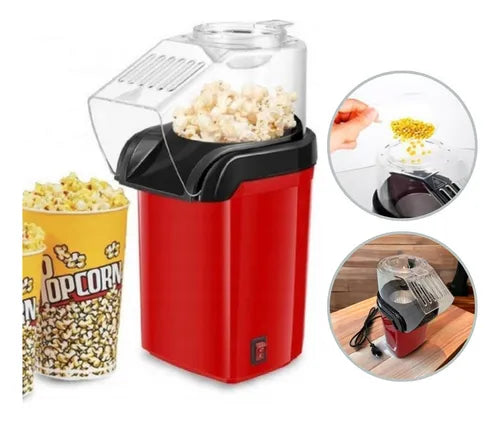 🌟 Máquina de Crispetas Sin Aceite – ¡Rápida, Saludable y Deliciosa! 🌟