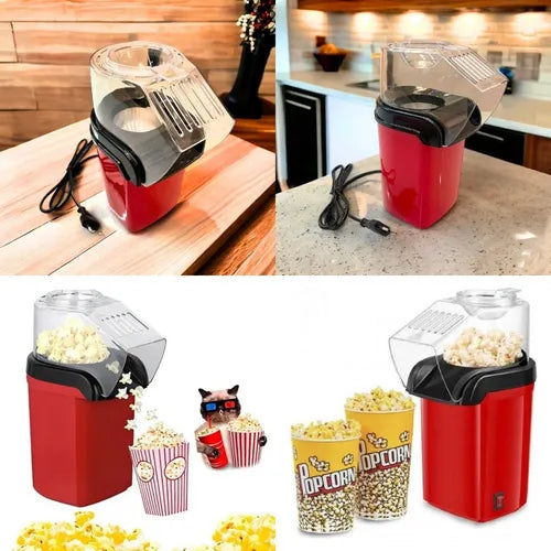 🌟 Máquina de Crispetas Sin Aceite – ¡Rápida, Saludable y Deliciosa! 🌟
