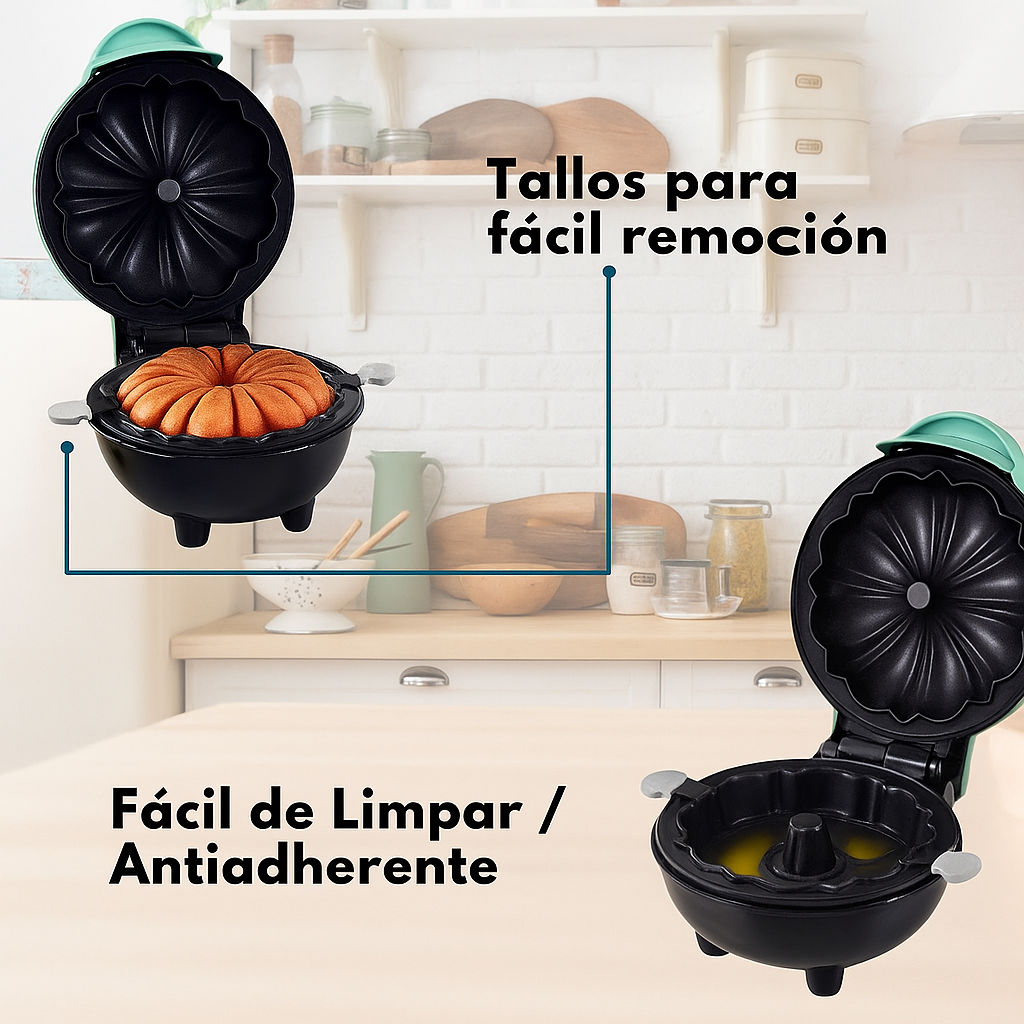 Haz tortas caseras en minutos ¡sin ensuciar nada!