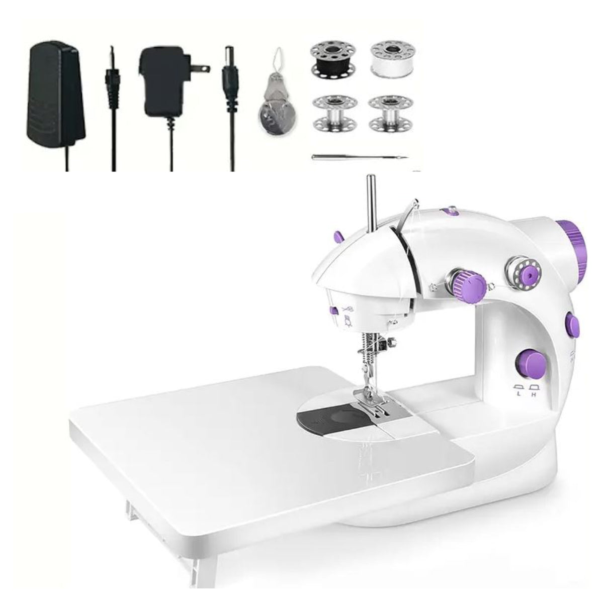 🌟 Mini Máquina de Coser Portátil – ¡Tu aliada perfecta para empezar en la costura! 🌟