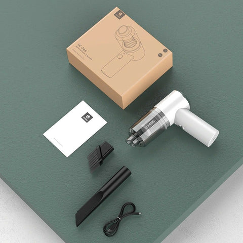 Mini Aspiradora Portátil 3 en 1 – ¡Limpieza sin esfuerzo en segundos!